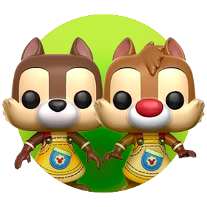 CHIP Y CHOP: GUARDIANES RESCATADORES FUNKO POP!