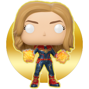 CAPITANA MARVEL FUNKO POP!