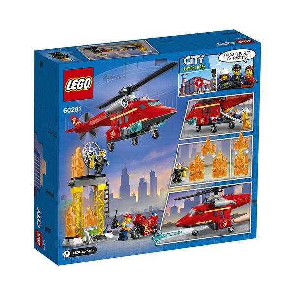 Lego city helicoptero de rescate online