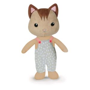 PELUCHE FARM FAMILY - 22 CM - FAMILIA GATO MARRON 760016414-1 CHICO 13402