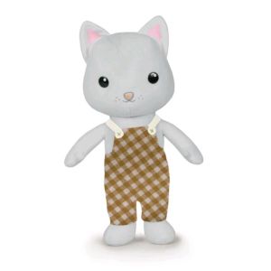 PELUCHE FARM FAMILY - 22 CM - FAMILIA GATO GRIS 760016414-3 CHICO 13404