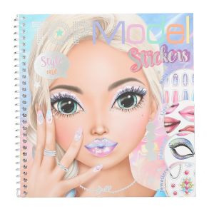 Top Model Cuaderno de pegatinas Dress Me Up maquillaje y uñas Tienda con Licencia Oficial
