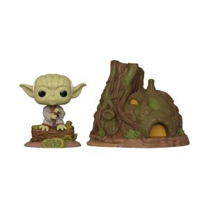 46765 FUNKO POP! TOWN Star Wars - Figura Yoda en Hut 21950