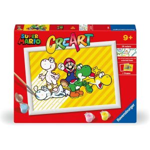 RAVENSBURGER CREART KIT PINTURA SUPER MARIO  TIENDA CON LICENCIA OFICIAL
