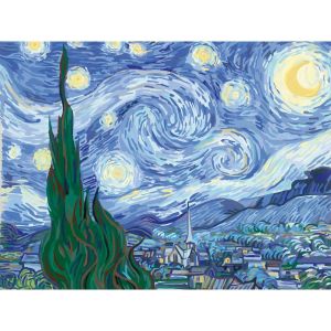 RAVENSBURGER CREART KIT PINTURA VAN GOGH LA NOCHE ESTRELLADA TIENDA CON LICENCIA OFICIAL
