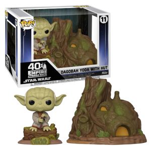 FUNKO POP! TOWN Star Wars - Yoda en Hut