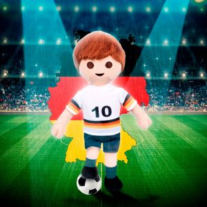 PELUCHE PLAYMOBIL JUGADOR DE FÚTBOL ALEMANIA - SERIE LIMITADA EXCLUSIVO PLAYMYCENTER