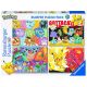 Ravensburger Puzle Pokemon Bumper Pack 4 x 100 piezas