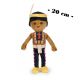 PELUCHE PLAYMOBIL ® INDIO 760014970-4 - 20 cm - 10017