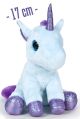 Peluche Unicornio color azul sentado pequeño 17 Cm - 760016366-2 13033