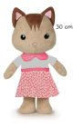 PELUCHE FARM FAMILY - 30 CM - FAMILIA GATO MARRON 760016415-2 CHICA 13412