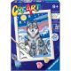 Ravensburger CreArt Kit Pintura Familia de Lobos