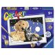 Ravensburger CreArt Kit Pintura Mascotas bajo Cielo Estrellado