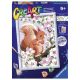 Ravensburger CreArt Kit Pintura Ardilla con Flores