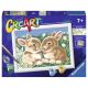 Ravensburger CreArt Kit Pintura Bonitos Conejitos