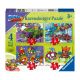 RAVENSBURGER 030538 PUZZLE 4 EN 1 SUPERZINGS  PUZZLE PROGRESIVO 12-16-20-24 PIEZAS