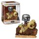 52373 FUNKO POP! The Mandalorian - El Mandaloriano y el niño en Bantha