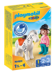 PLAYMOBIL ® 70404 1.2.3 JINETE CON CABALLO