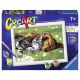 Ravensburger CreArt Kit Pintura Gato y Perro