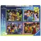 Ravensburger Puzle Disney Encanto: ¡Revive la Magia de Encanto! 4 x 100 piezas