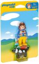 PLAYMOBIL ® 6977 1.2.3. MUJER CON PERRO 7801