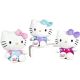 PELUCHE 760014025-2 HELLO KITTY - LAZO BRILLANTE ROSA 8946