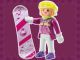 PLAYMOBIL ® 9147-9 SOBRE SORPRESA SERIE 11 NIÑAS - SNOWBOARDER 9591