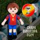 PELUCHE PLAYMOBIL JUGADOR DE FÚTBOL ESPAÑA EURCOPA 2024 CON CHAPA - SERIE LIMITADA