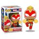 FUNKO POP! Marvel: Holiday - Capitana Marvel de Jengibre