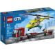 LEGO City – Transporte del helicóptero de rescate