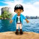 PELUCHE PLAYMOBIL ® LA PIRATA 760015941-3 12476