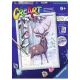 Ravensburger CreArt Kit Pintura Reno en el Bosque