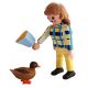 CHICA CON PATO - PLAYMOBIL 70149-5 SOBRE SORPRESA SERIE 20 NIÑAS 